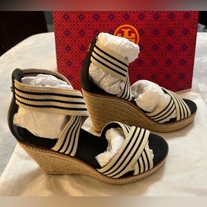 Brand New in Box Tory Burch espadrilles